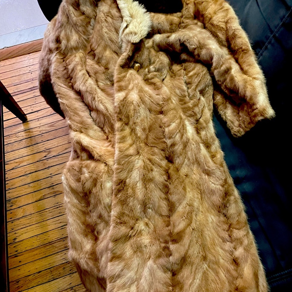 Real fur.